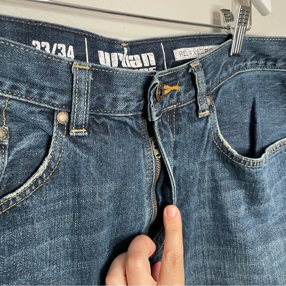 Urban Pipeline Relaxed Bootcut Jeans 33/34 - Picture 4 of 9